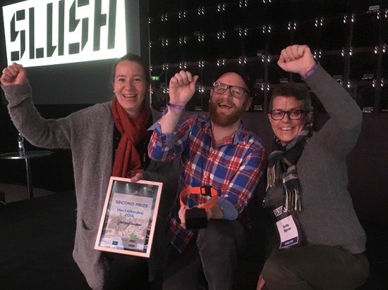 Findmy with second place in Hack4Nordics at Slush